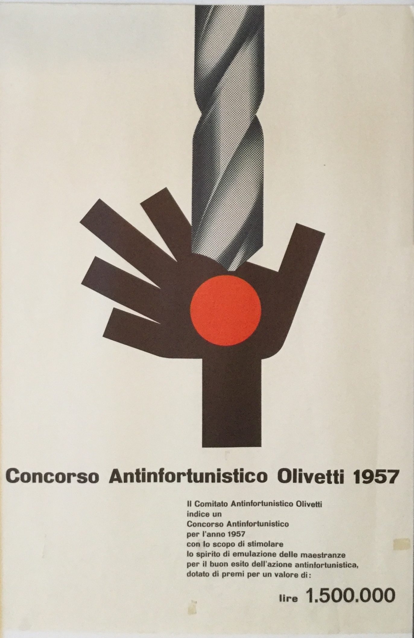 J432	OLIVETTI ACCIDENT PREVENTION COMPETITION 1957