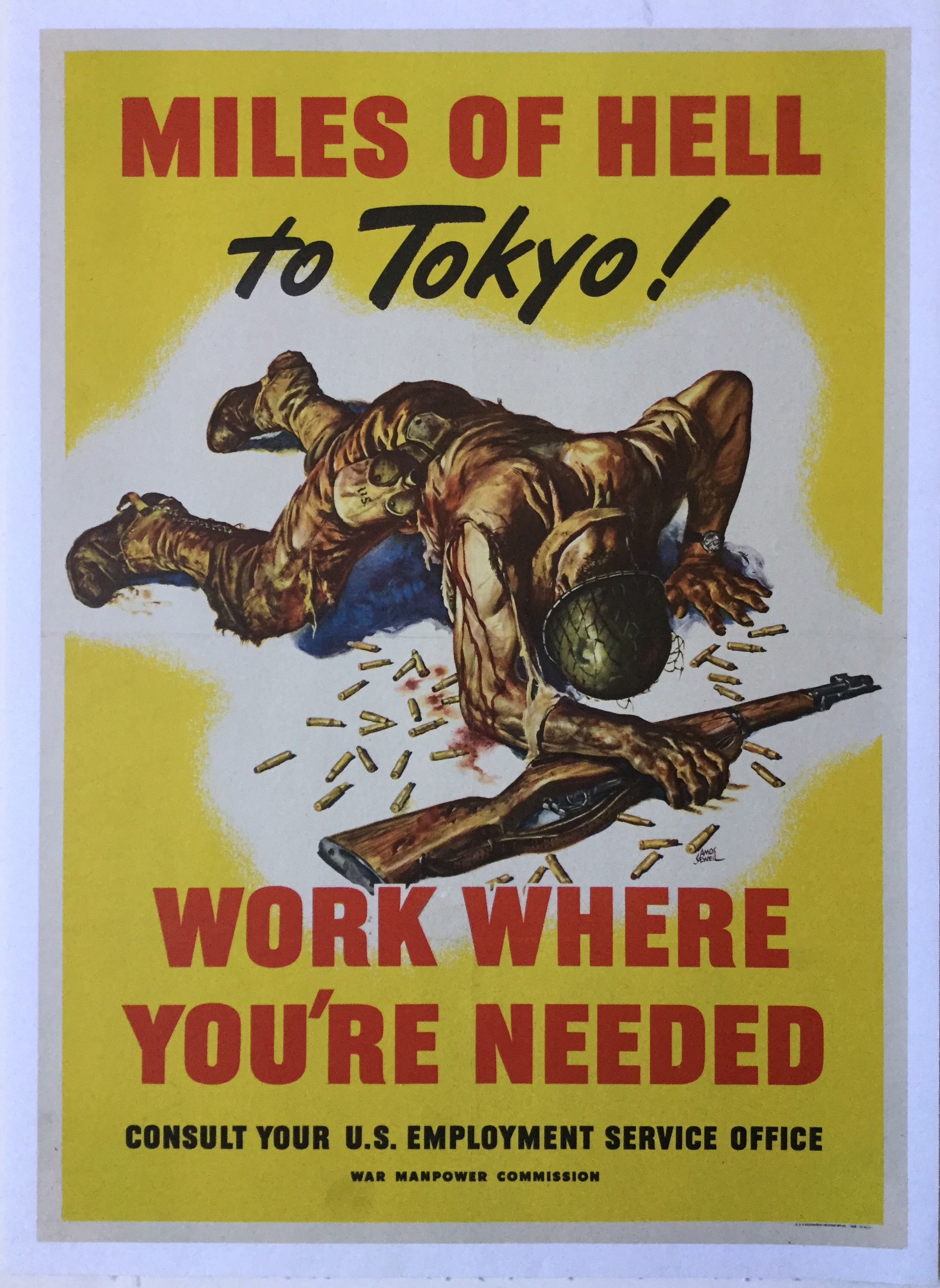 YK0182	MILES OF HELL TO TOKYO! WORK WHERE YOU'RE NEEDED